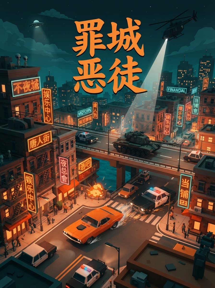 罪城恶徒 cover
