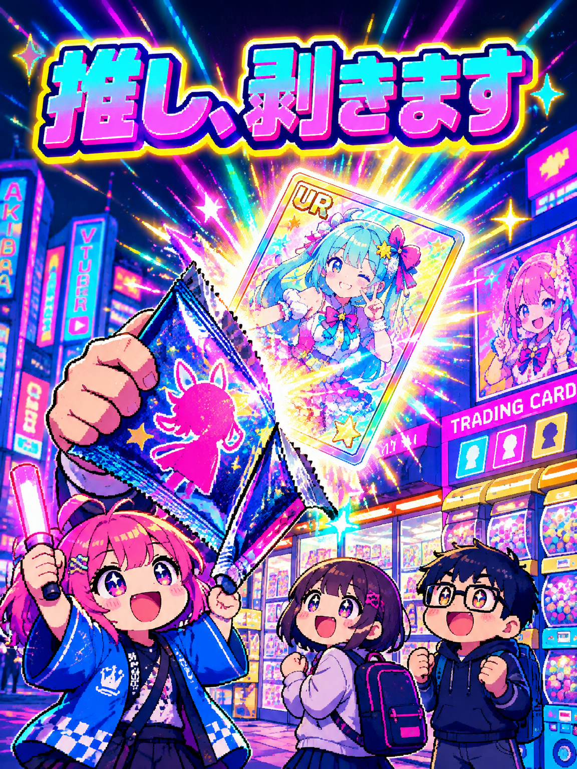 Un Boxing Game Unboxing My Oshi ~Akiba VTuber Card Shop Simulator~ — Online Game ...