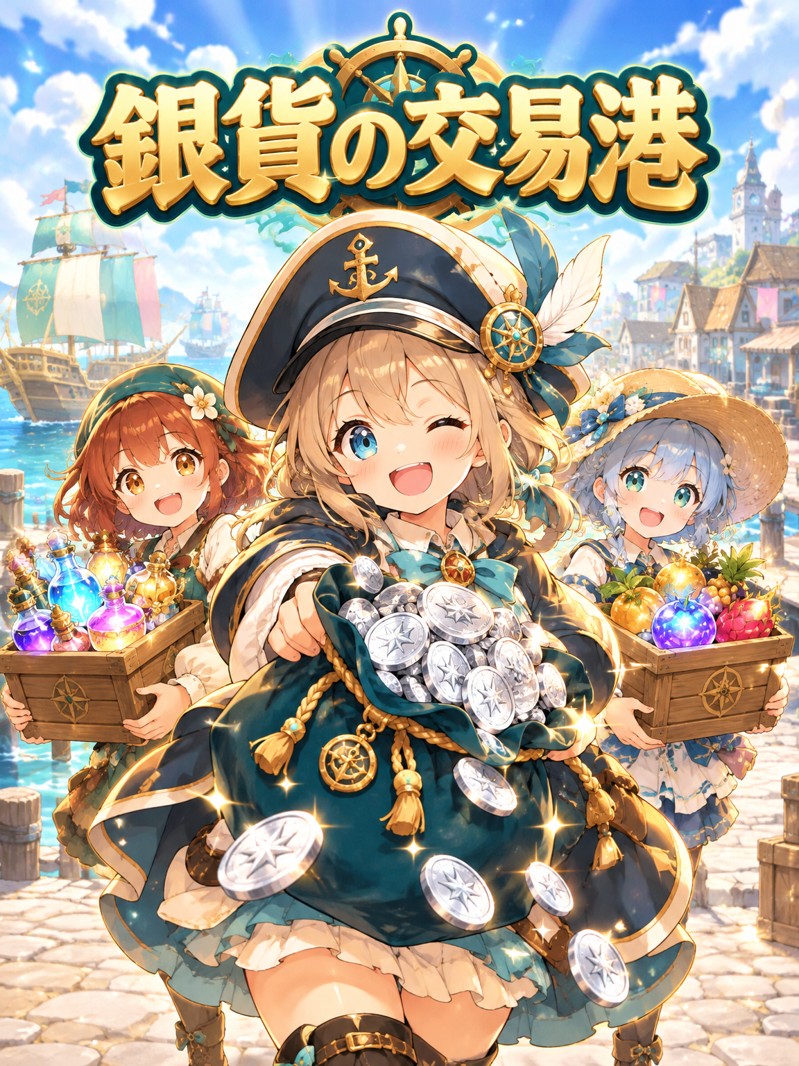 Silver Coin Trading Port — Online Game · MakePlay