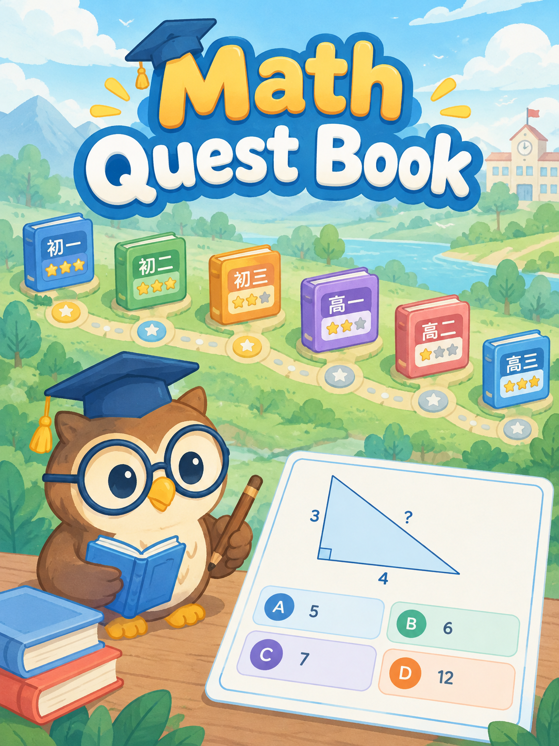 Math Quest Book — Online Game · MakePlay